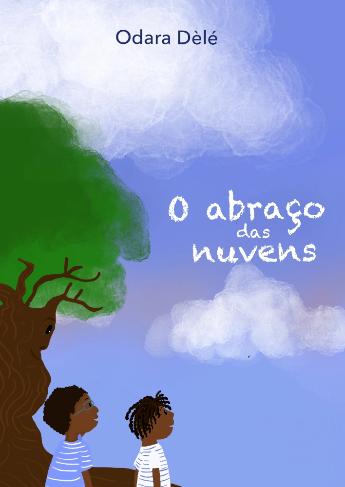 Capa do livro O abraço das nuvens